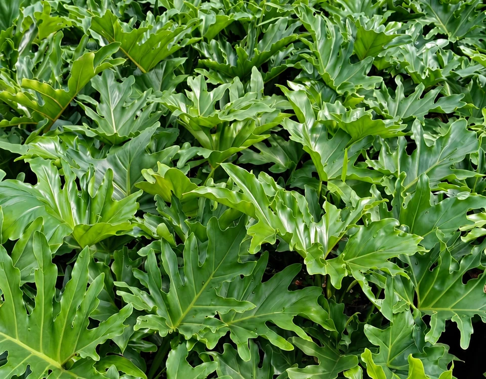Filodendro de hoja recortada
